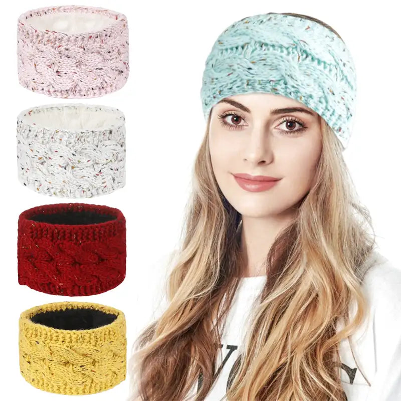 Bandeau En Maille Hiver 