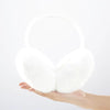 Cache Oreille Fourrure Blanc