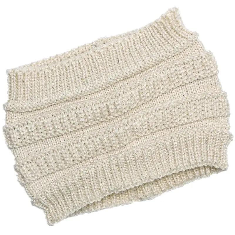 3 pièces, Cache-oreilles d'hiver en tricot, Bandeau élégant au crochet  pour femme