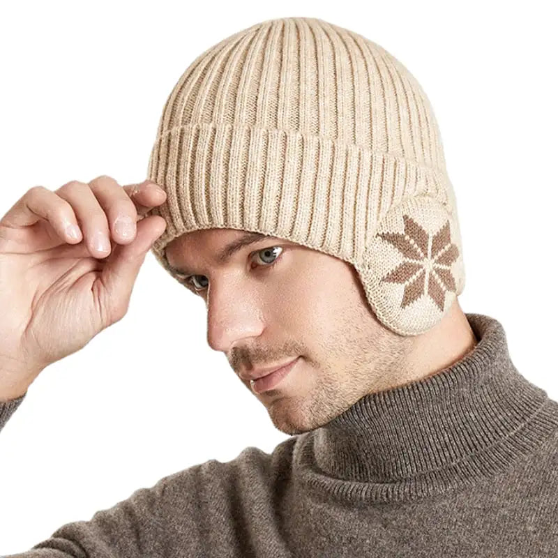 Homme Cache-oreilles En Fausse Accessoires D'hiver Pour Hommes